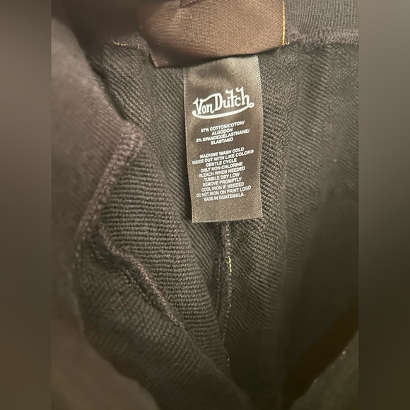 NWT Von Dutch Logo Sweatpants - Picture 4 of 6